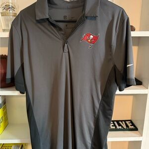 Nike Men's Gray Tampa Bay Buccaneers Polo